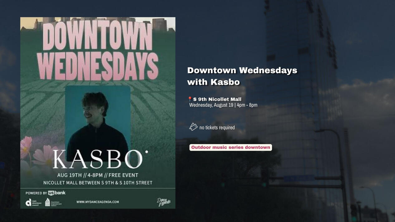 Outdoor music series downtown